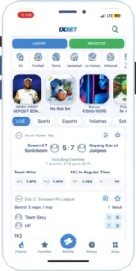 1xBet iOS App Screenshot 1