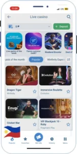 1xBet iOS App Screenshot 4